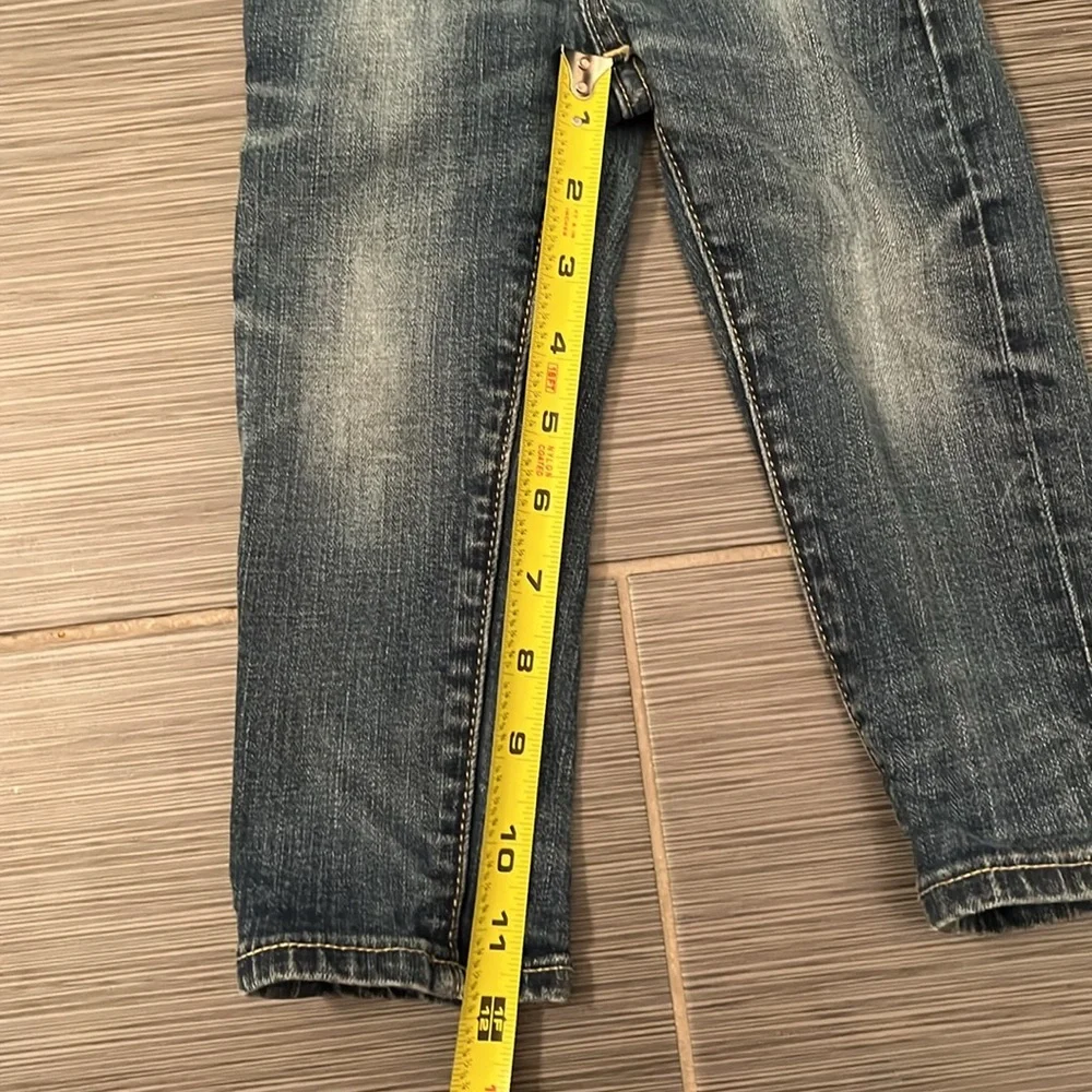 Gap 1969 Baby Skinny Jeans Sz 18-24 Months Medium Wash‎ Stretch Adjustable Waist